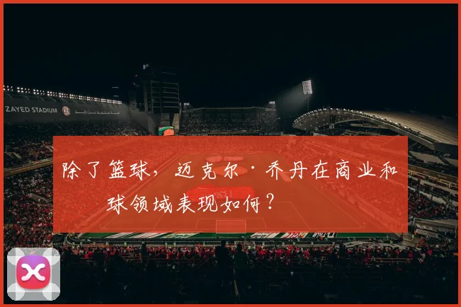 除了篮球，迈克尔·乔丹在商业和棒球领域表现如何？